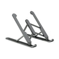 AISENS Soporte De Sobremesa Ajustable Para Portatil / Tablet. Gris Oscuro