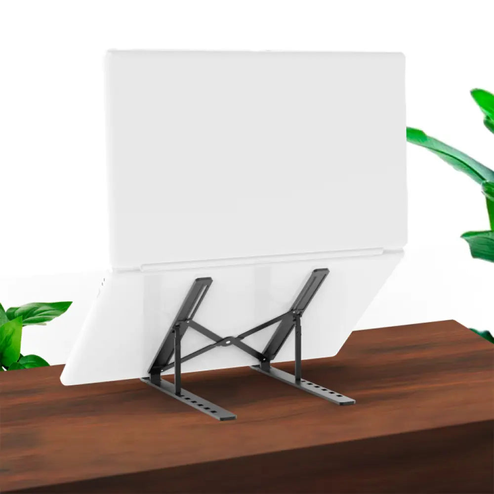 AISENS Soporte de Sobremesa Ajustable para Portatil / Tablet. Gris - detalle