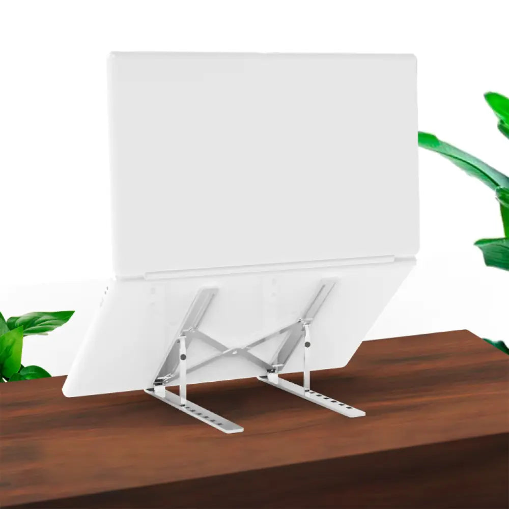 AISENS Soporte de Sobremesa Ajustable para Portatil / Tablet. Plata - detalle
