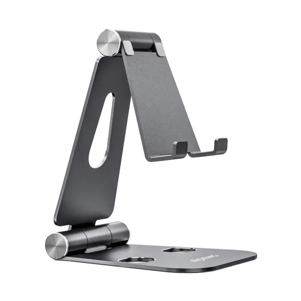AISENS Soporte De Sobremesa Tamaño XL Ajustable (2 Pivotes) Para Movil / Tablet. Gris - detalle