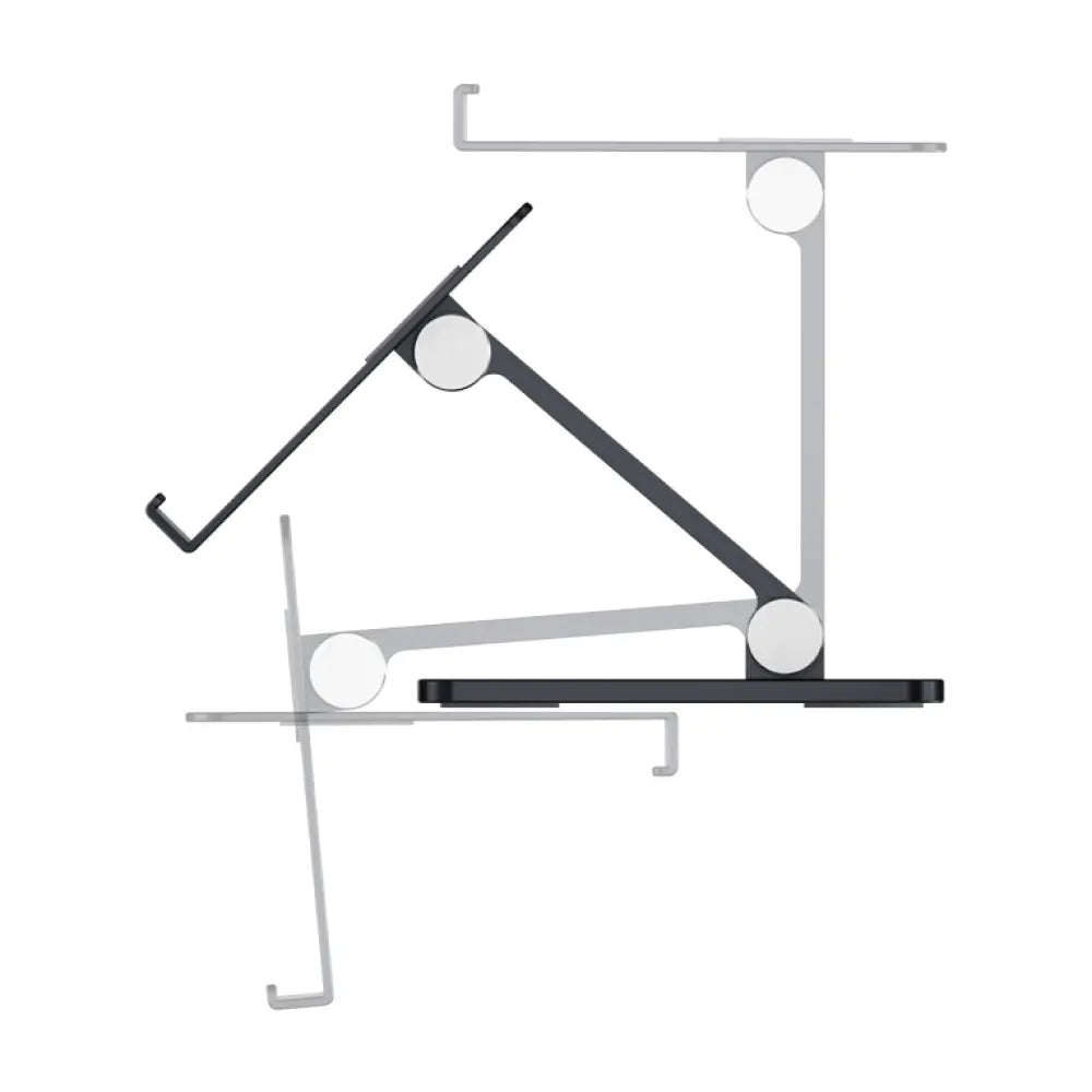 AISENS Soporte de Sobremesa Tamaño XXL Ajustable (2 Pivotes) para Movil / Tablet. Gris - detalle