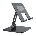 AISENS Soporte de Sobremesa Tamaño XXL Ajustable (2 Pivotes) para Movil / Tablet. Gris