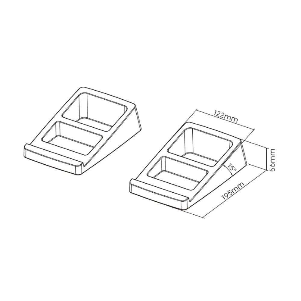 AISENS Soporte Universal De Sobremesa Para Altavoces. Negro - detalle