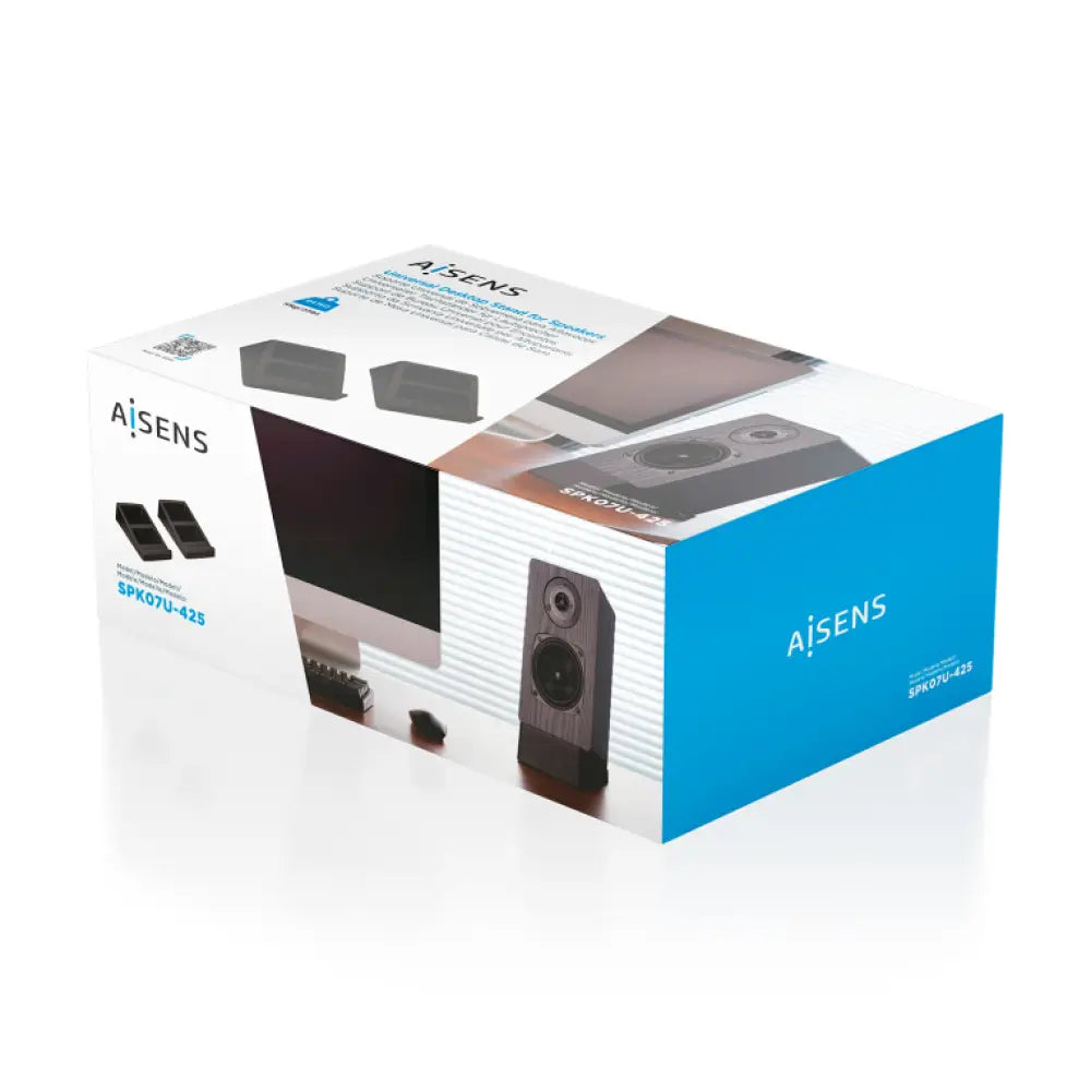 AISENS Soporte Universal De Sobremesa Para Altavoces. Negro - detalle