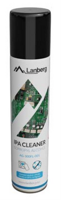 Lanberg AG-300FL-001 kit de limpieza para computadora Universal Espray para limpieza de equipos 300 ml