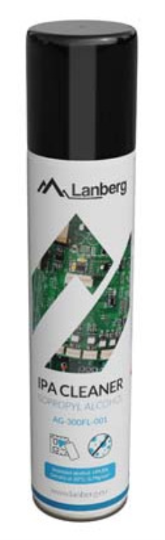 Lanberg AG-300FL-001 kit de limpieza para computadora Universal Espray para limpieza de equipos 300 ml