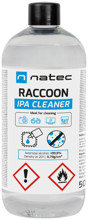 NATEC NSC-2453 kit de limpieza para computadora Universal Líquido para limpieza de equipos 500 ml