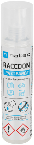 NATEC NSC-2450 kit de limpieza para computadora Universal Espray para limpieza de equipos 250 ml