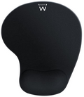 ALFOMBRILLA EWENT ERGONOMICA REPOSAMUÑECAS GEL NEGRA 240X212X21MM