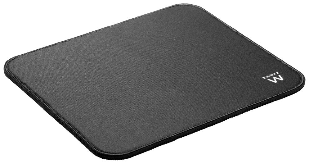 ALFOMBRILLA EWENT POLIESTER ANTIDESLIZANTE NEGRO 250X220X6 - detalle
