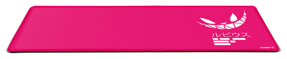 ALFOMBRILLA GAMING DRIFT EDICION ESPECIAL EL RUBIUS ROSA XL 900 X 350 X 3 MM - detalle