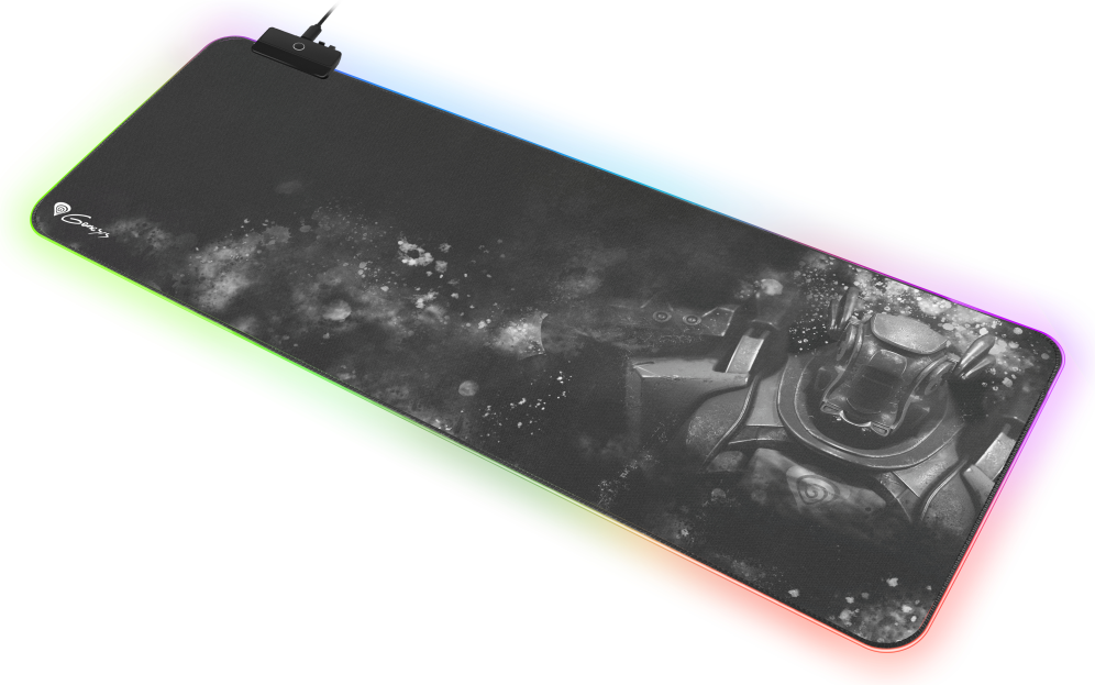 ALFOMBRILLA GAMING GENESIS BORON 500 XXL RGB - detalle