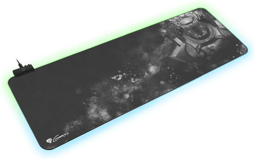 ALFOMBRILLA GAMING GENESIS BORON 500 XXL RGB - detalle