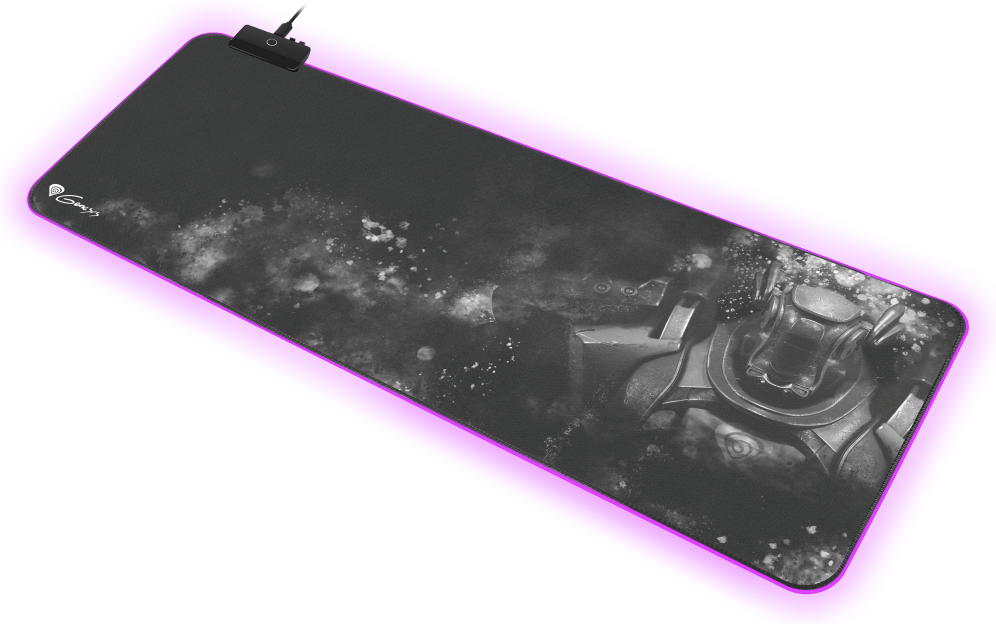 ALFOMBRILLA GAMING GENESIS BORON 500 XXL RGB - detalle
