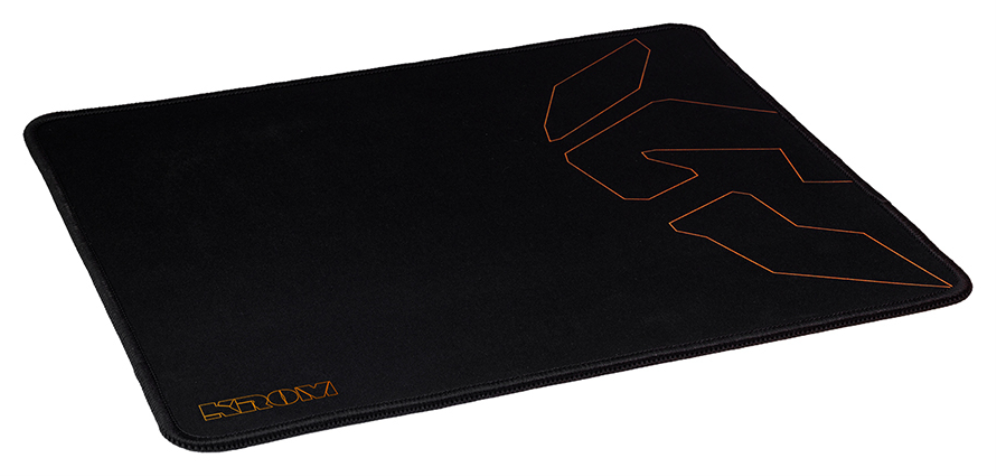 ALFOMBRILLA GAMING KROM KNOUT SPEED NEGRO 320X270X3 - detalle