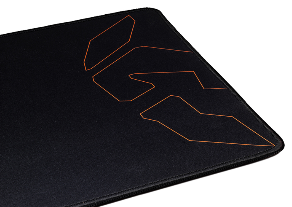 ALFOMBRILLA GAMING KROM KNOUT SPEED NEGRO 320X270X3 - detalle