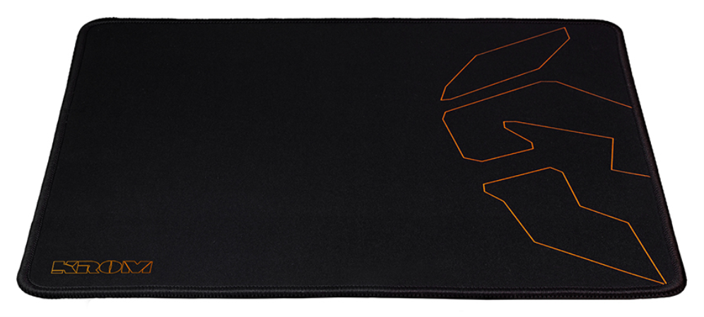 ALFOMBRILLA GAMING KROM KNOUT SPEED NEGRO 320X270X3