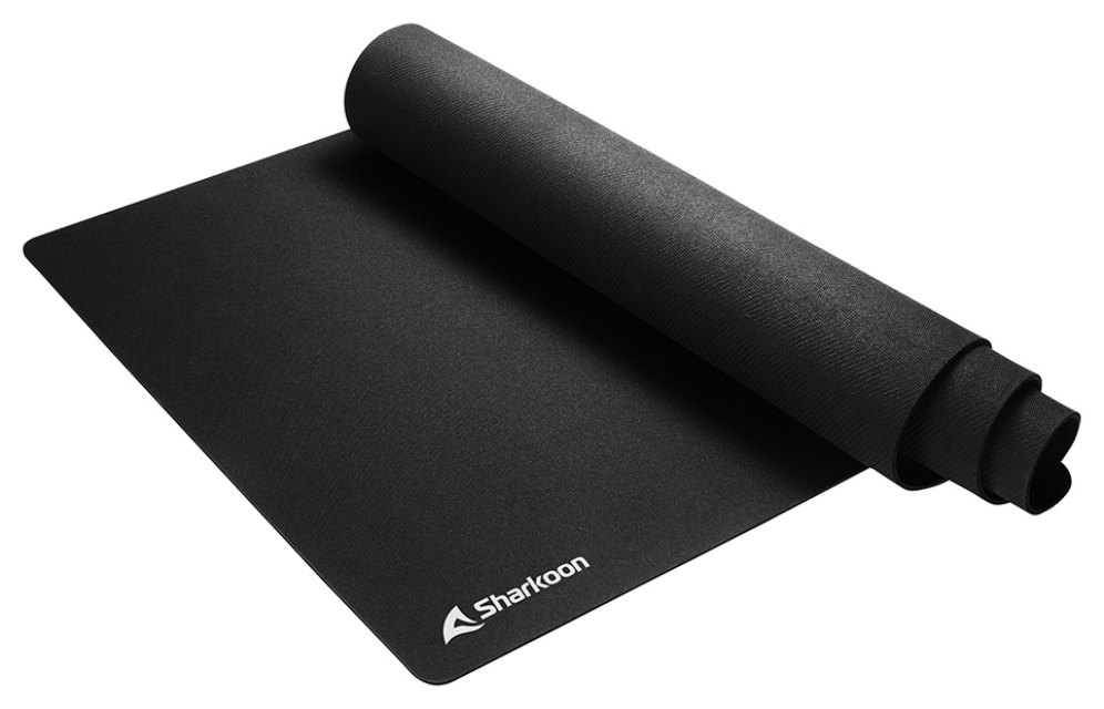 ALFOMBRILLA GAMING SHARKOON 1337 V2 NEGRO XXL 900X400X2,4 - detalle