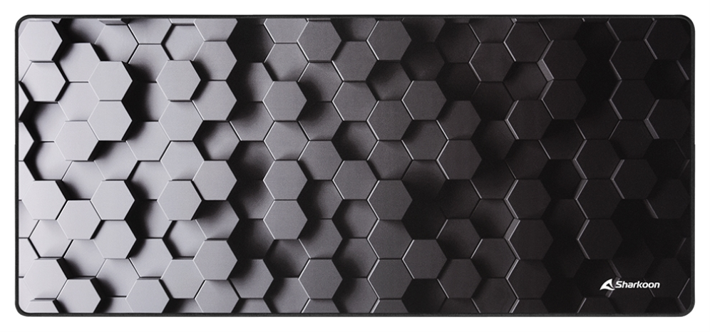 ALFOMBRILLA GAMING SHARKOON SKILLER SGP30 XXL HEX 900x400x2,5MM