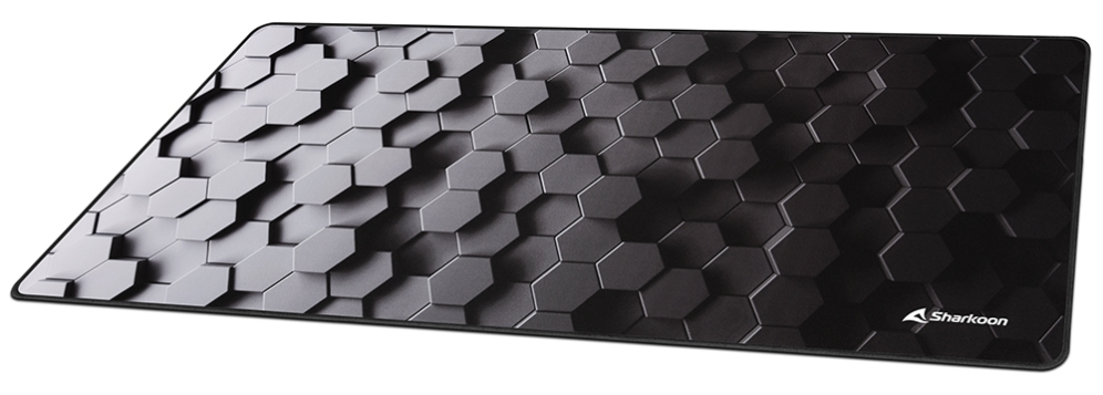 ALFOMBRILLA GAMING SHARKOON SKILLER SGP30 XXL HEX 900x400x2,5MM - detalle