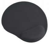 Gembird MP-GEL-BK alfombrilla para ratón Alfombrilla de ratón para juegos Negro