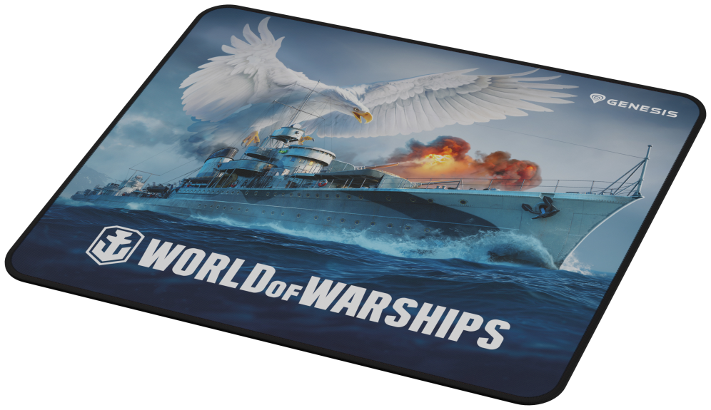 ALFOMBRILLA GENESIS CARBON 500 M WOWS RAYO 300X250 MM - detalle