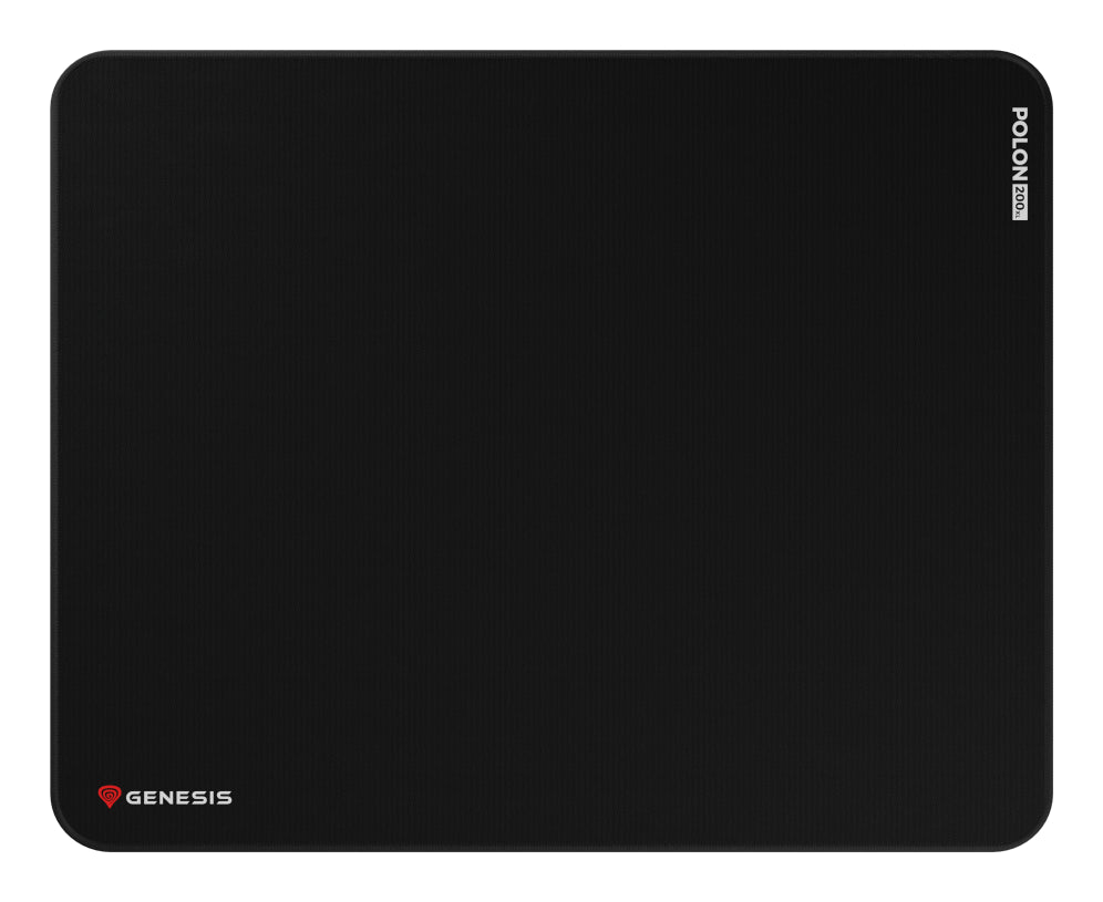 GENESIS Polon 200 XL Alfombrilla de ratón para juegos Negro