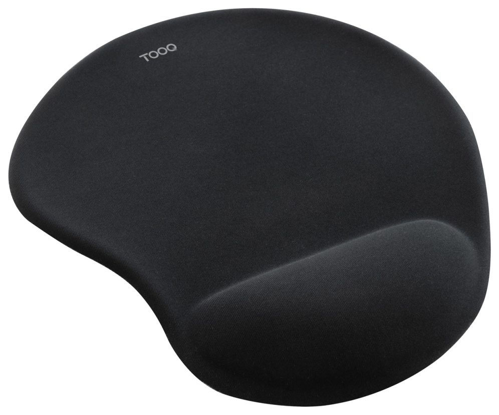 ALFOMBRILLA RATON TOOQ ERGONOMICA GEL NEGRO