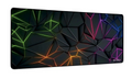 SUBBLIM Neon Obsidian XL Alfombrilla de ratón para juegos Negro. Multicolor