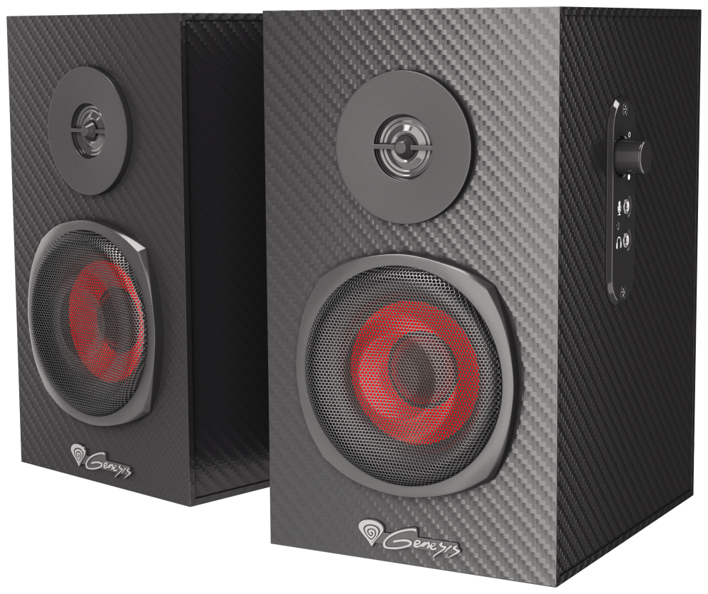 ALTAVOCES GAMING GENESIS HELIUM 200 2.0 20W - detalle