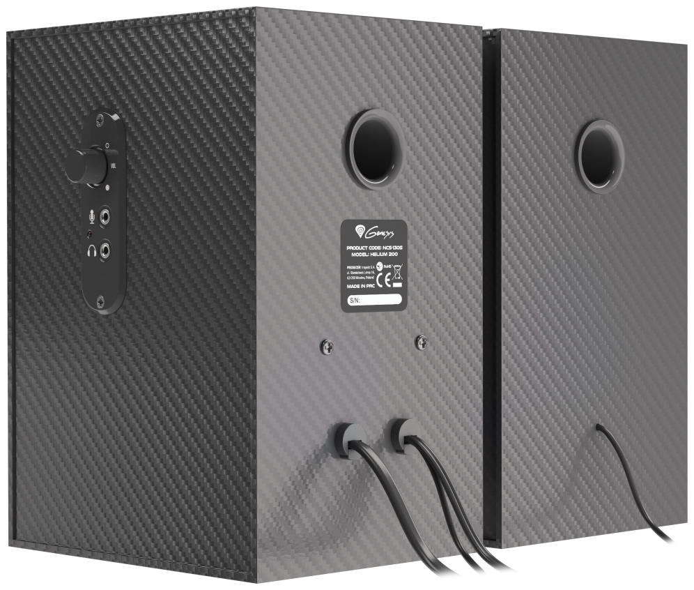 ALTAVOCES GAMING GENESIS HELIUM 200 2.0 20W - detalle