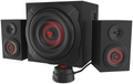 GENESIS Helium 610BT conjunto de altavoces 60 W PC/ordenador portátil Negro. Rojo 2.1 canales De 2 vías 30 W Bluetooth