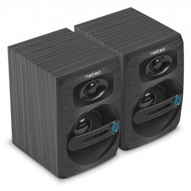ALTAVOCES NATEC COUGAR 6W RMS 2.0 NEGRO - detalle