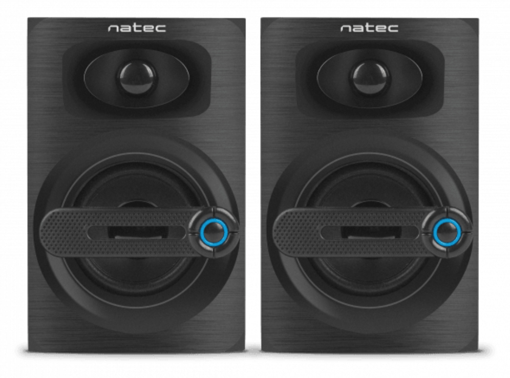 ALTAVOCES NATEC COUGAR 6W RMS 2.0 NEGRO - detalle