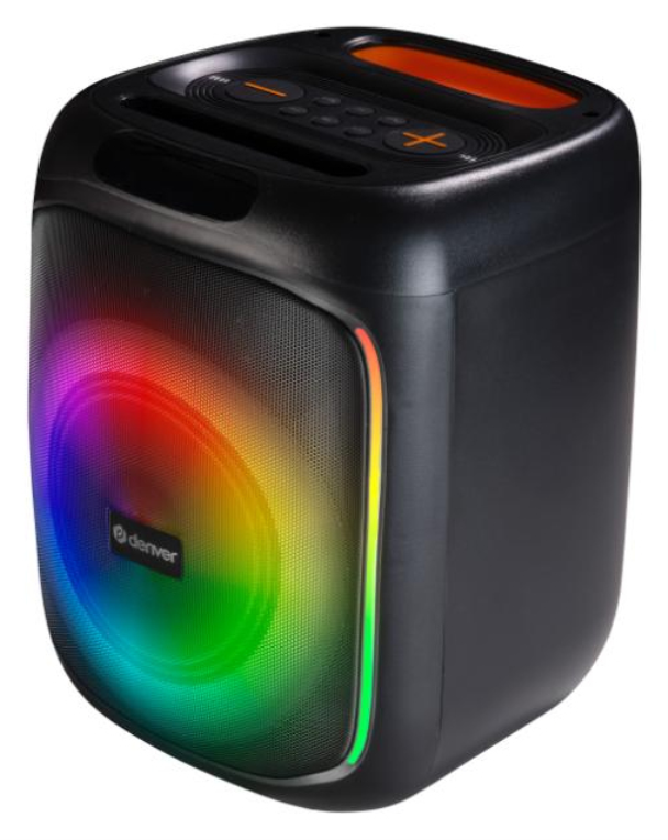 ALTAVOZ DE FIESTA DENVER BLUETOOTH CON 20W DE POTENCIA