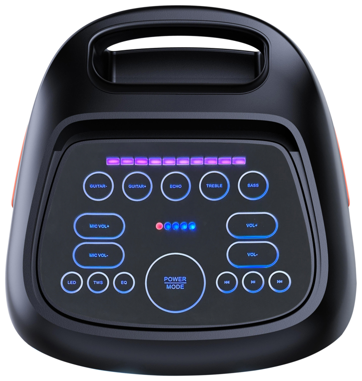 ALTAVOZ DE FIESTA DENVER BPS-370 BLUETOOTH CON 100W DE POTENCIA - detalle