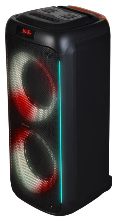 ALTAVOZ DE FIESTA DENVER BPS-458 BLUETOOTH CON 100W DE POTENCIA - detalle