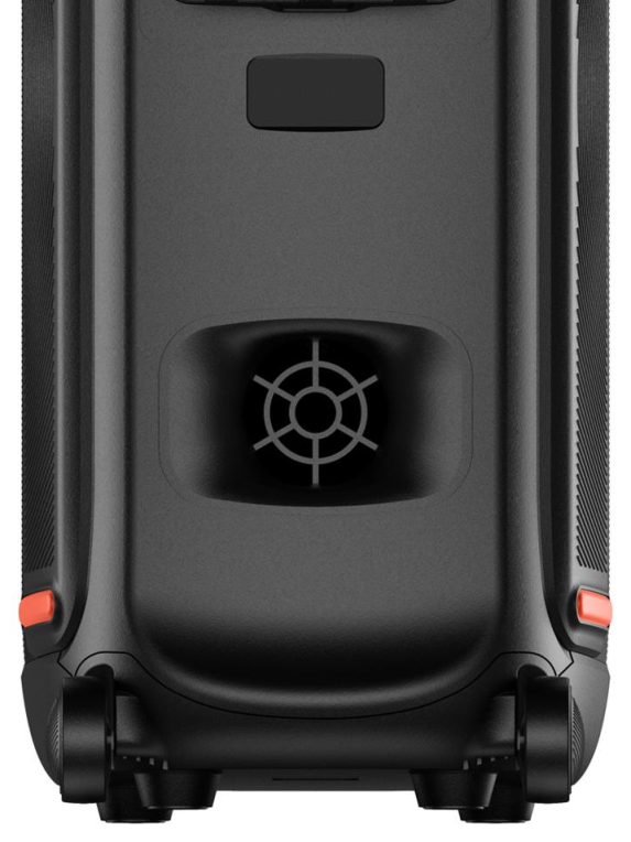 ALTAVOZ DENVER BLUETOOTH BPS-370 FUNCION DE LUZ 2 WOOFERS 10" - detalle