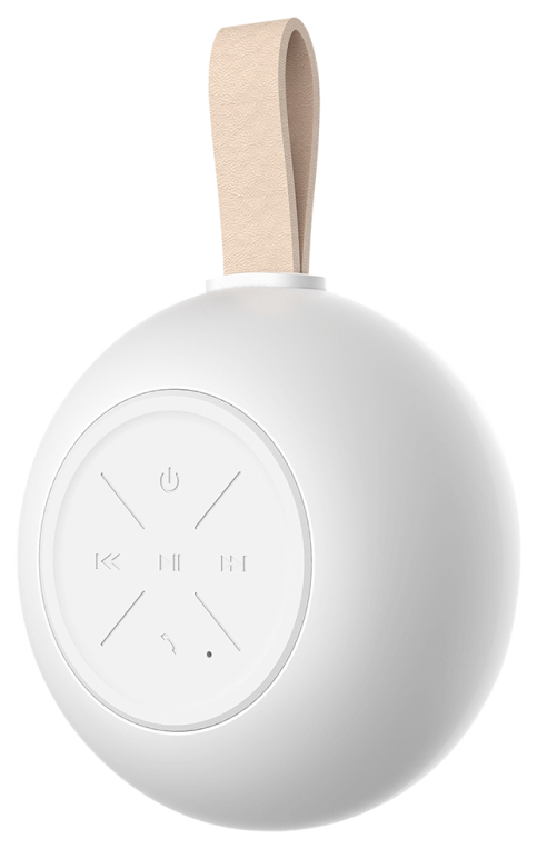 ALTAVOZ HIDITEC BLUETOOTH URBAN ROK S WHITE 3W BLUETOOTH IPX5 - detalle