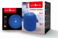 ALTAVOZ PORTATIL GEMBIRD 5W BLUETOOTH CON MICRO AZUL