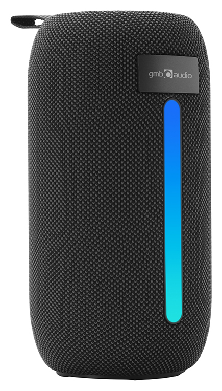 ALTAVOZ PORTATIL GEMBIRD 8W BT LED RGB NEGRO - detalle