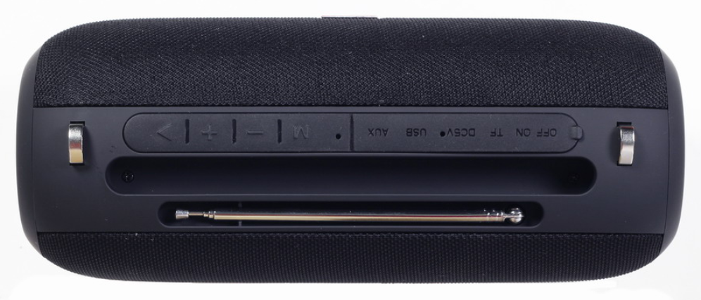 ALTAVOZ PORTATIL GEMBIRD SPK-BT-17 COM RADIO FM 2X5W RMS BLUETOOTH NEGRO - detalle