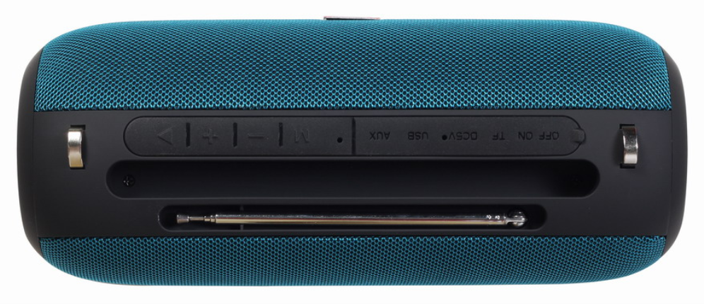 ALTAVOZ PORTATIL GEMBIRD SPK-BT-17-G COM RA?DIO FM 2X5W RMS BLUETOOTH VERDE - detalle