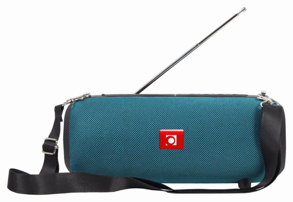 ALTAVOZ PORTATIL GEMBIRD SPK-BT-17-G COM RA?DIO FM 2X5W RMS BLUETOOTH VERDE