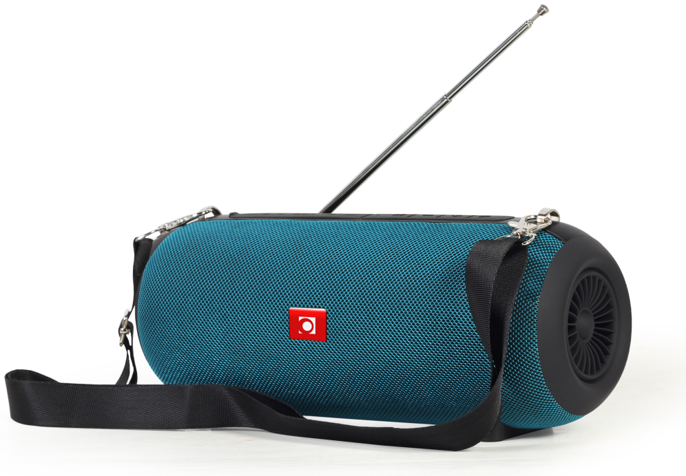ALTAVOZ PORTATIL GEMBIRD SPK-BT-17-G COM RA?DIO FM 2X5W RMS BLUETOOTH VERDE - detalle