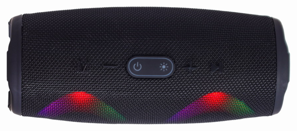 ALTAVOZ PORTATIL GEMBIRD SPK-BT-LED-02 10W BLUETOOTH NEGRO - detalle