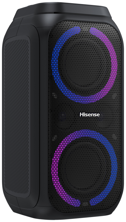 ALTAVOZ PORTATIL HISENSE PARTY ROCKER 160 2.0 160W BT USB NEGRO - detalle
