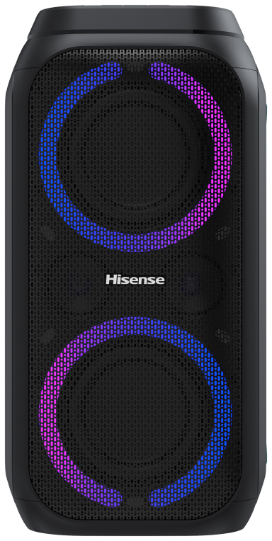ALTAVOZ PORTATIL HISENSE PARTY ROCKER 160 2.0 160W BT USB NEGRO - detalle