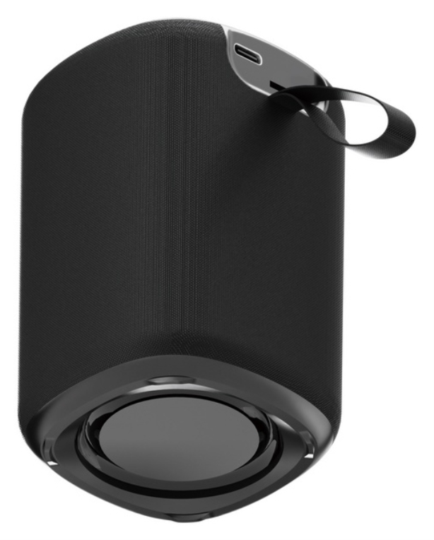 ALTAVOZ PORTATIL SPK-BT-LED-08S 3W BT NEGRO LUZ LED - detalle