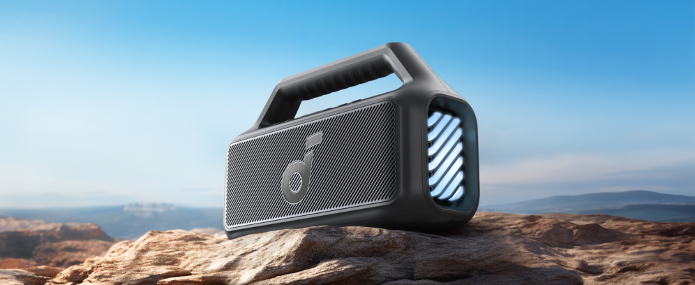 ALTAVOZ SOUNDCORE BOOM 2 BLACK - detalle